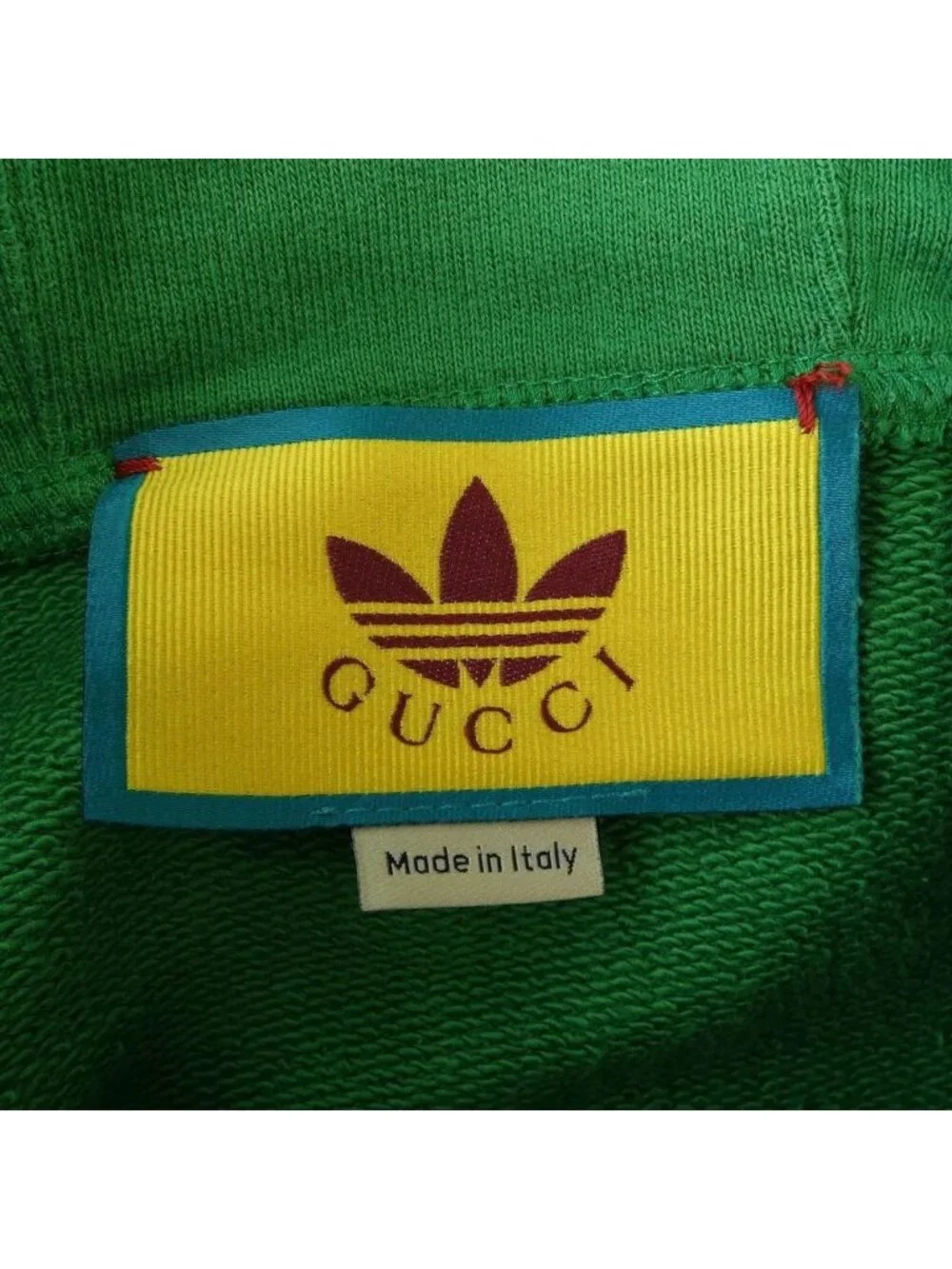 Gucci Adidas Hoodie Green XS